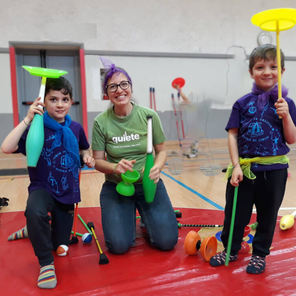 corsi di circo per famiglie - circo in valigia